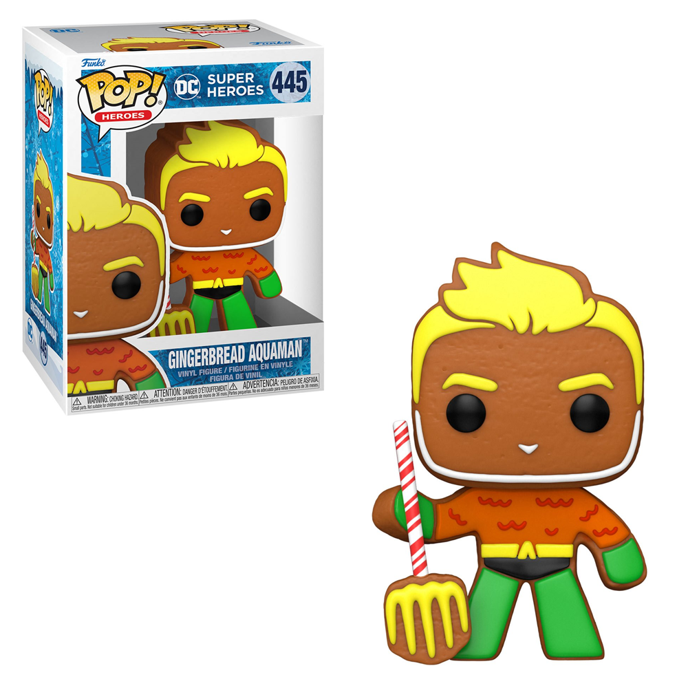 [PRE-ORDER] Funko POP! DC Holiday - Gingerbread Aquaman Vinyl Figure #445