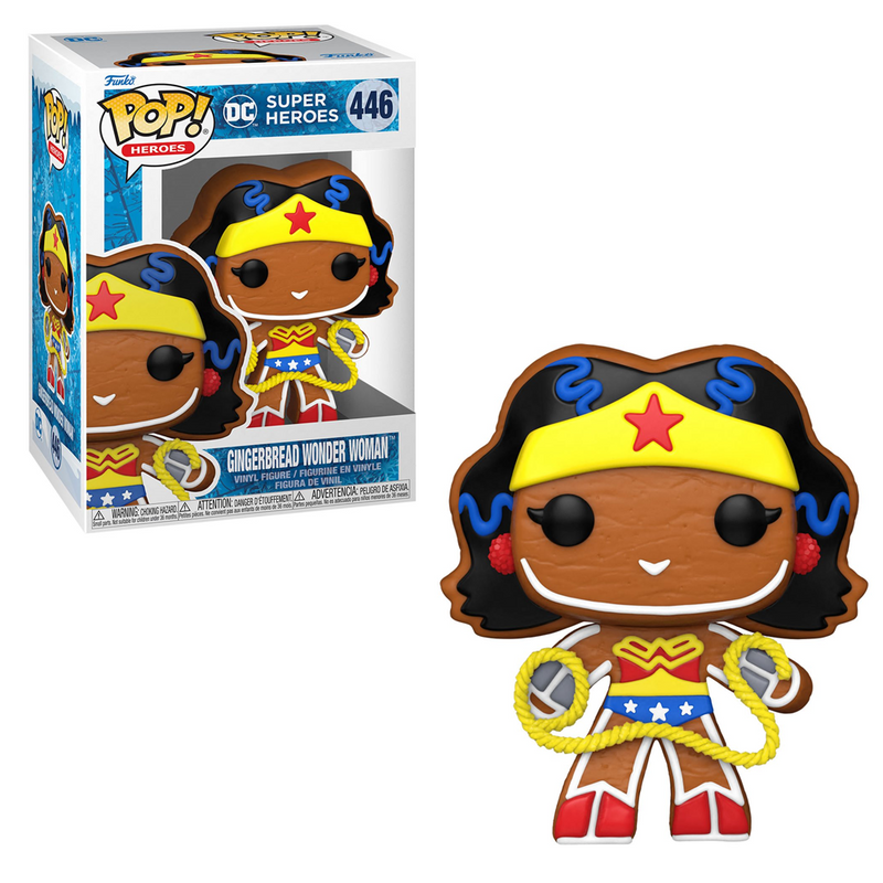 [PRE-ORDER] Funko POP! DC Holiday - Gingerbread Wonder Woman Vinyl Figure