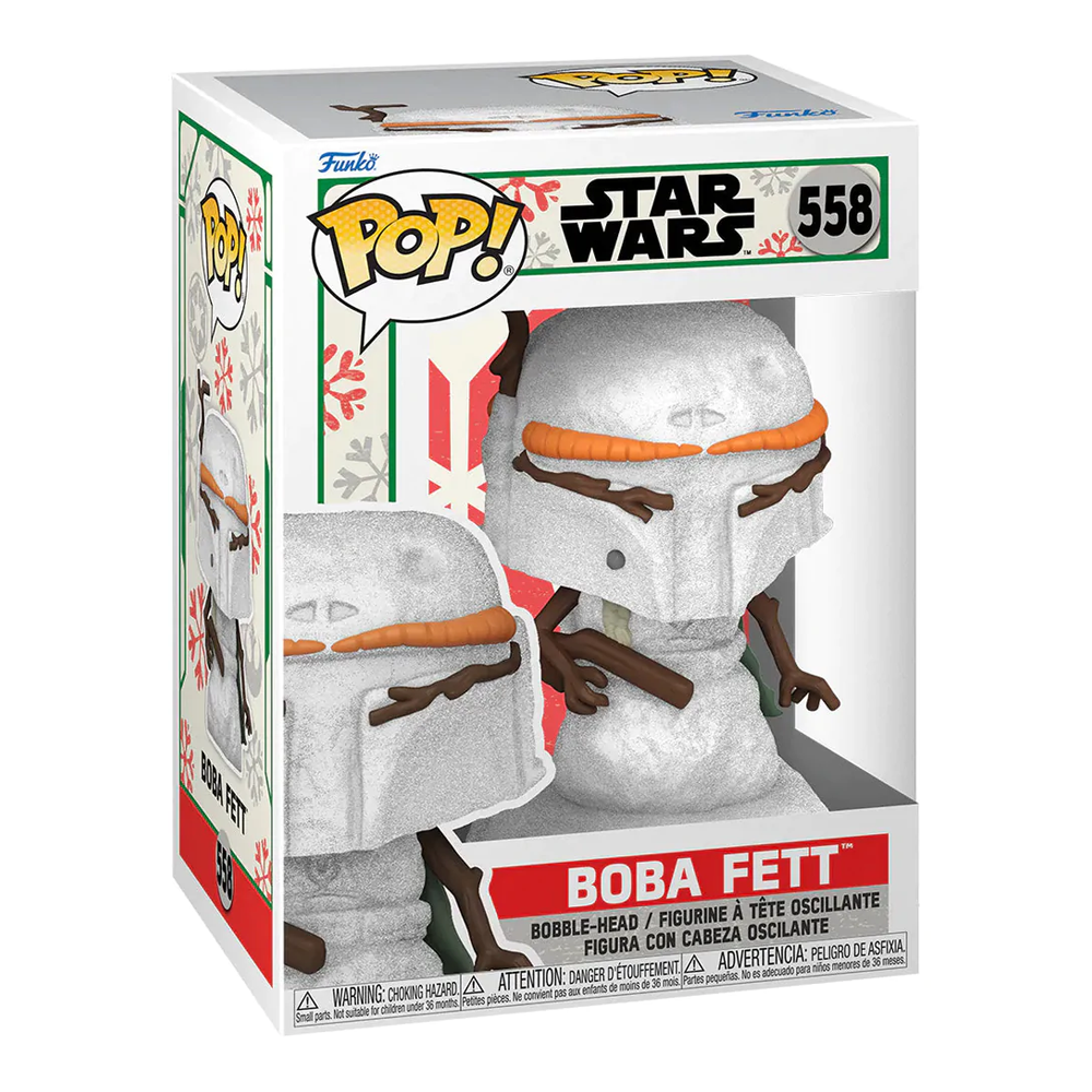 [PRE-ORDER] Funko POP! Star Wars Holiday - Boba Fett (Snowman) Vinyl Figure #558