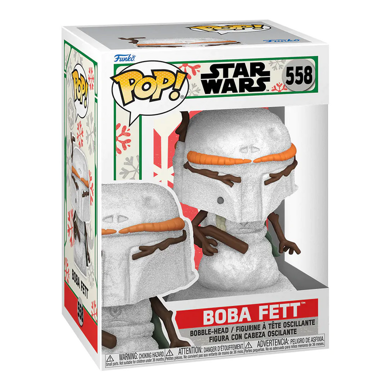 [PRE-ORDER] Funko POP! Star Wars Holiday - Boba Fett (Snowman) Vinyl Figure