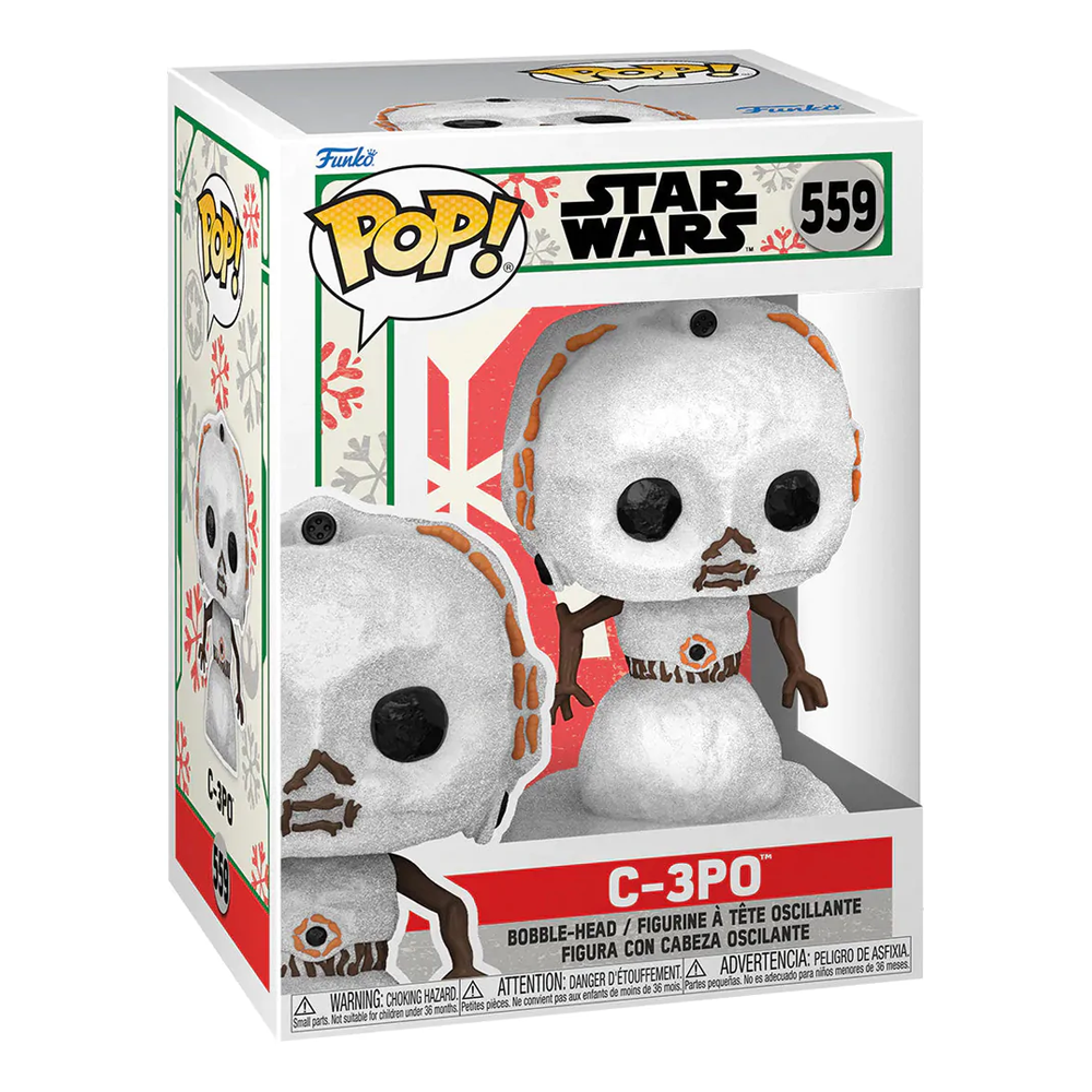 [PRE-ORDER] Funko POP! Star Wars Holiday - C-3PO (Snowman) Vinyl Figure #559