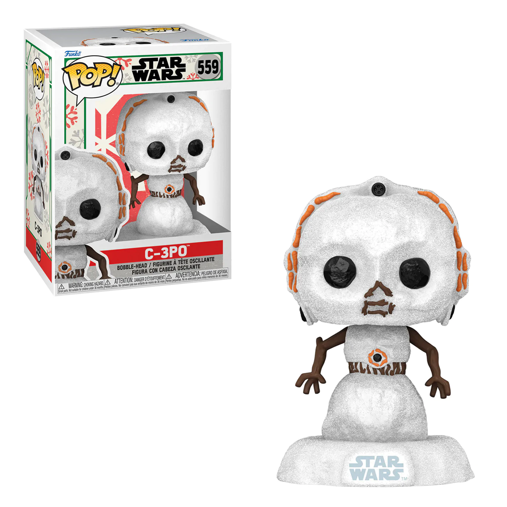 [PRE-ORDER] Funko POP! Star Wars Holiday - C-3PO (Snowman) Vinyl Figure #559