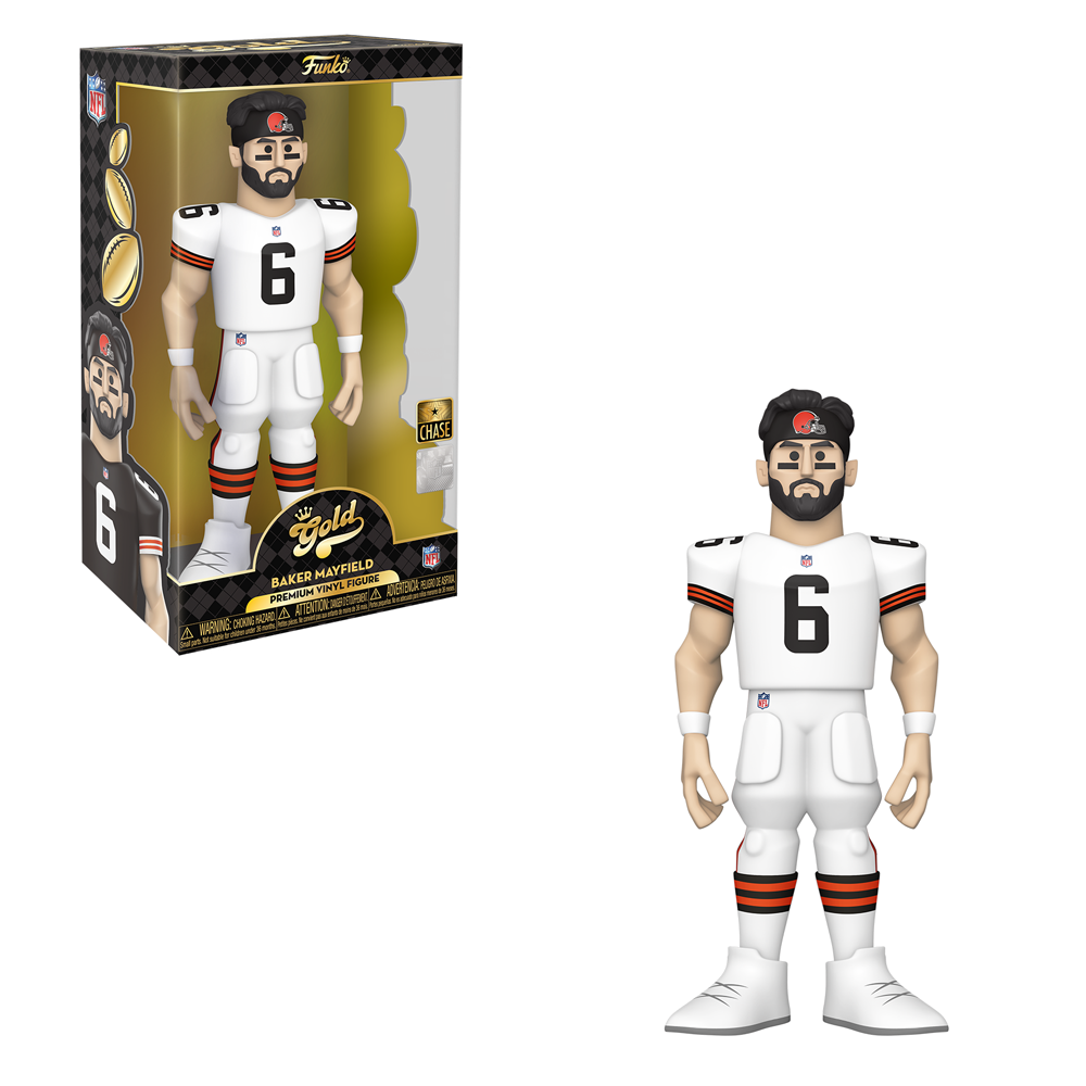 [PRE-ORDER] Funko Vinyl GOLD: NFL: Cleveland Browns - Baker Mayfield 12-Inch Vinyl Figure