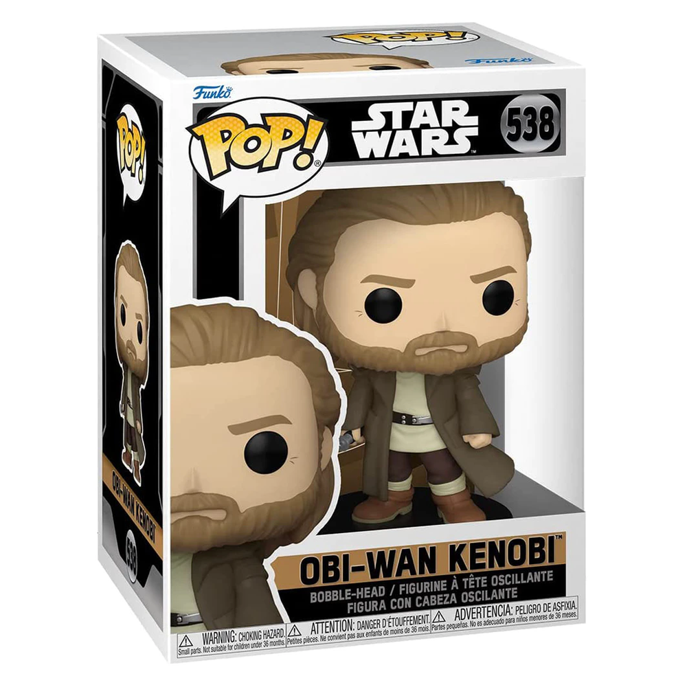 [PRE-ORDER] Funko POP! Star Wars: Obi-Wan Kenobi - Obi-Wan Kenobi Vinyl Figure #538