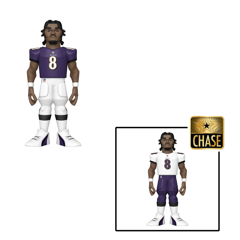 [PRE-ORDER] Funko Vinyl GOLD: NFL: Ravens - Lamar Jackson 12-Inch Vinyl Figure