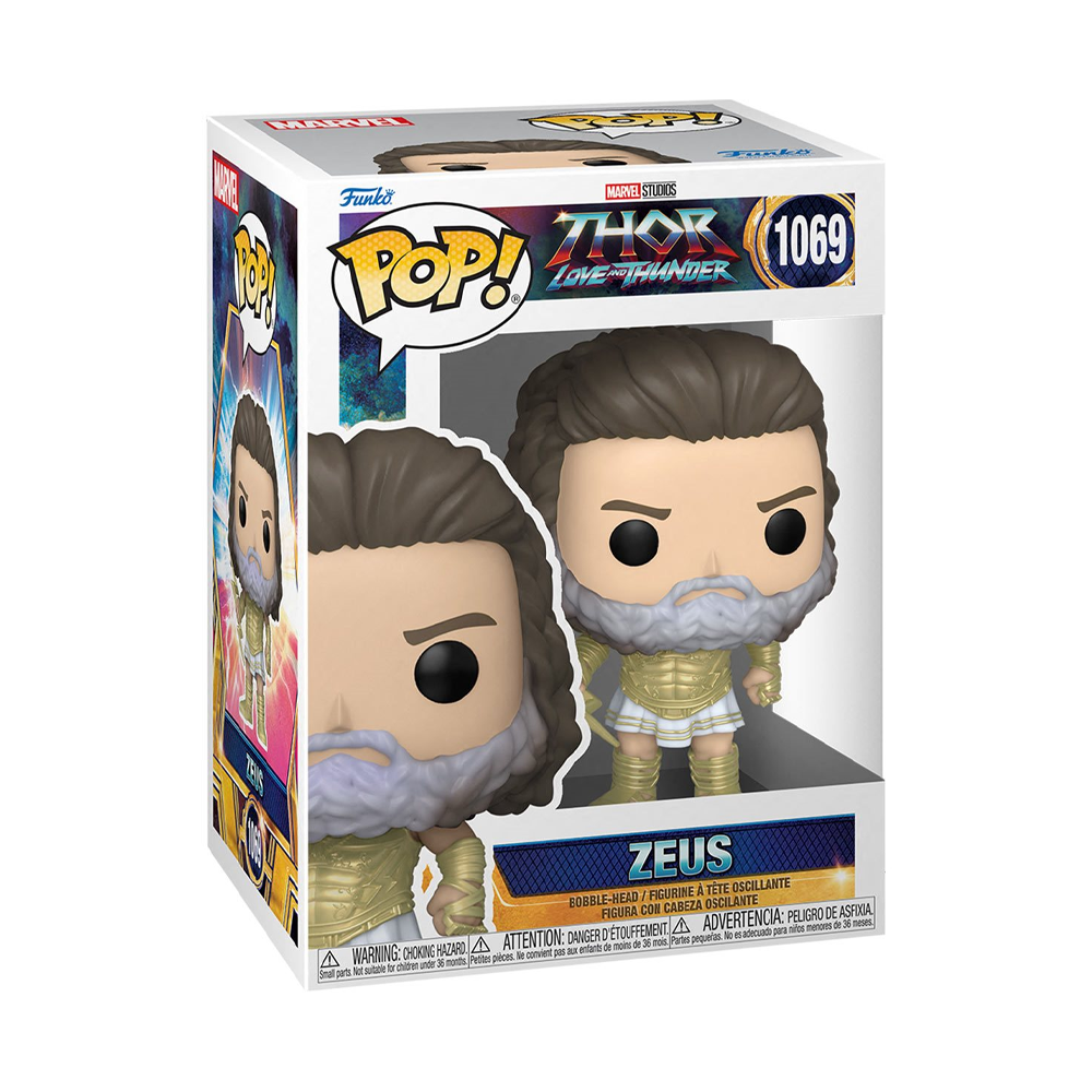 [PRE-ORDER] Funko POP! Marvel: Thor Love and Thunder - Zeus Vinyl Figure #1069