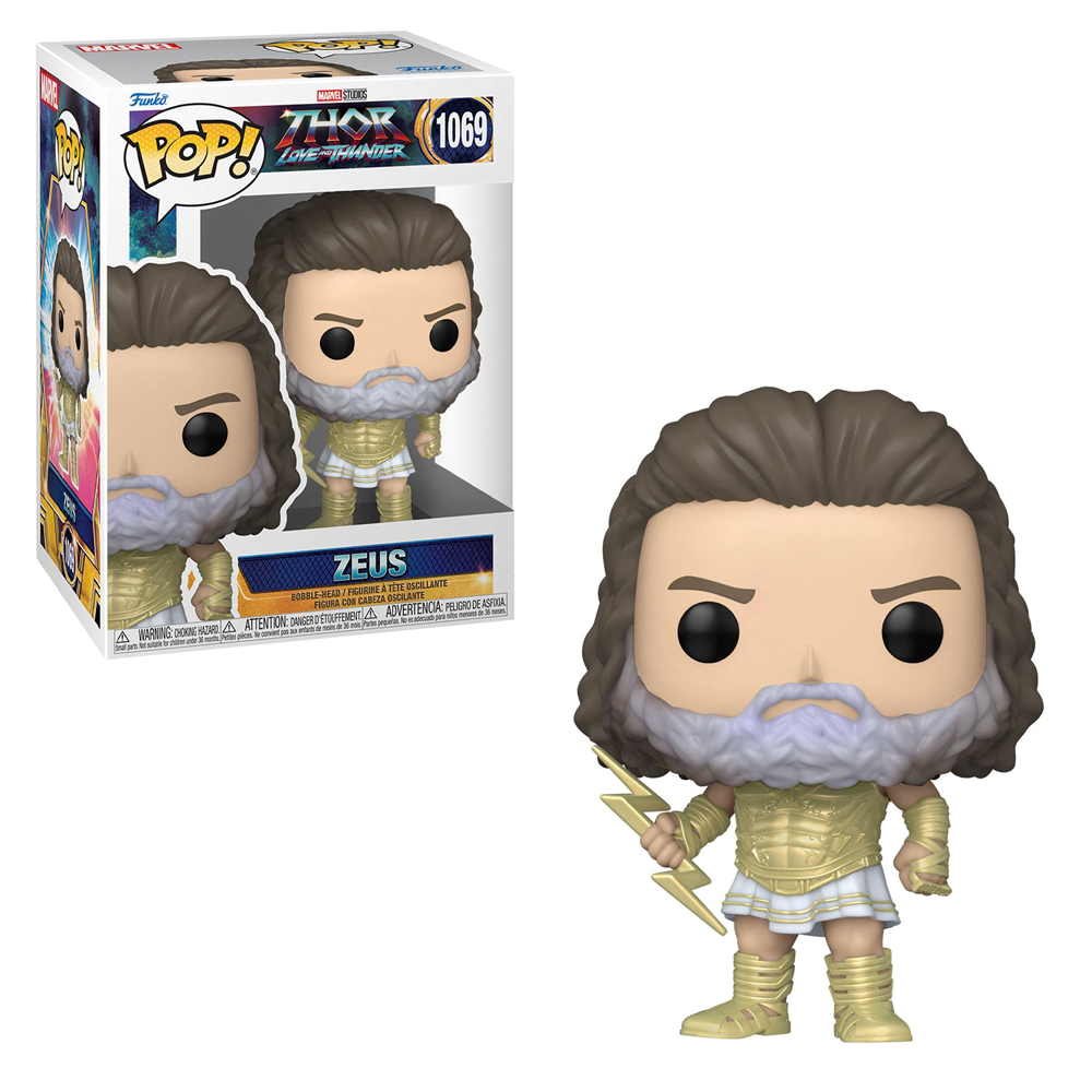 [PRE-ORDER] Funko POP! Marvel: Thor Love and Thunder - Zeus Vinyl Figure #1069