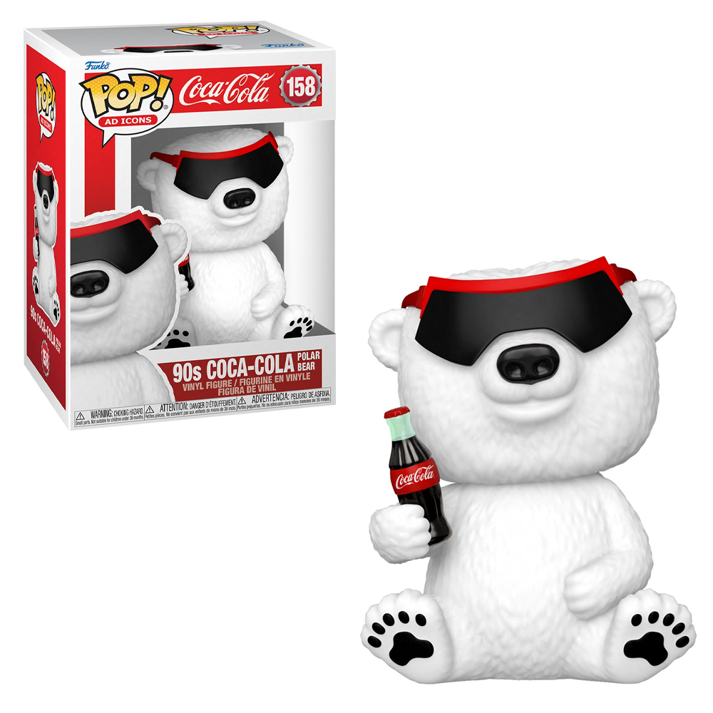 [PRE-ORDER] Funko POP! Ad Icons - 90's Coca-Cola Polar Bear Vinyl Figure #158