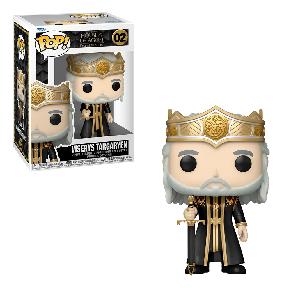 [PRE-ORDER] Funko POP! House of the Dragon - Viserys Targaryen Vinyl Figure #2