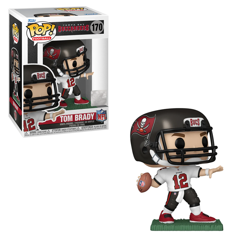 Funko POP! Football : Buccaneers #170 - Tom Brady & Protector – Yummy  Boutique