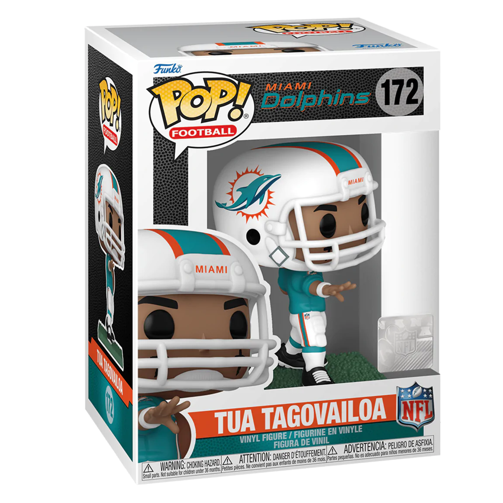 Funko POP! NFL: Dolphins - Tua Tagovailoa Vinyl Figure #172