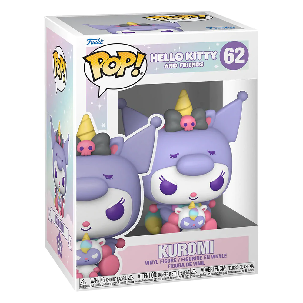 [PRE-ORDER] Funko POP! Sanrio: Hello Kitty - Kuromi (Unicorn Party) Vinyl Figure #62