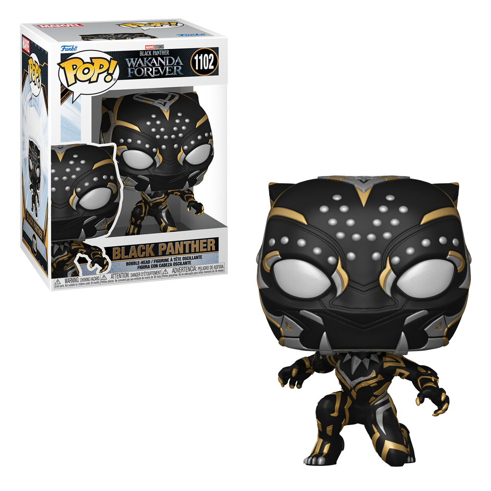 [PRE-ORDER] Funko POP! Marvel: Black Panther Wakanda Forever - Black Panther #1102