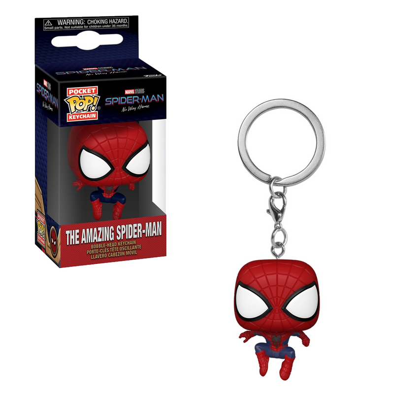 [PRE-ORDER] Funko POP! Keychain: Spider-Man: No Way Home - The Amazing Spider-Man Pocket Keychain