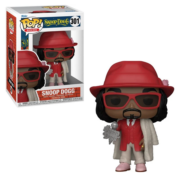 [PRE-ORDER] Funko POP! Rocks - Snoop Dogg with Fur Coat Vinyl Figure #301