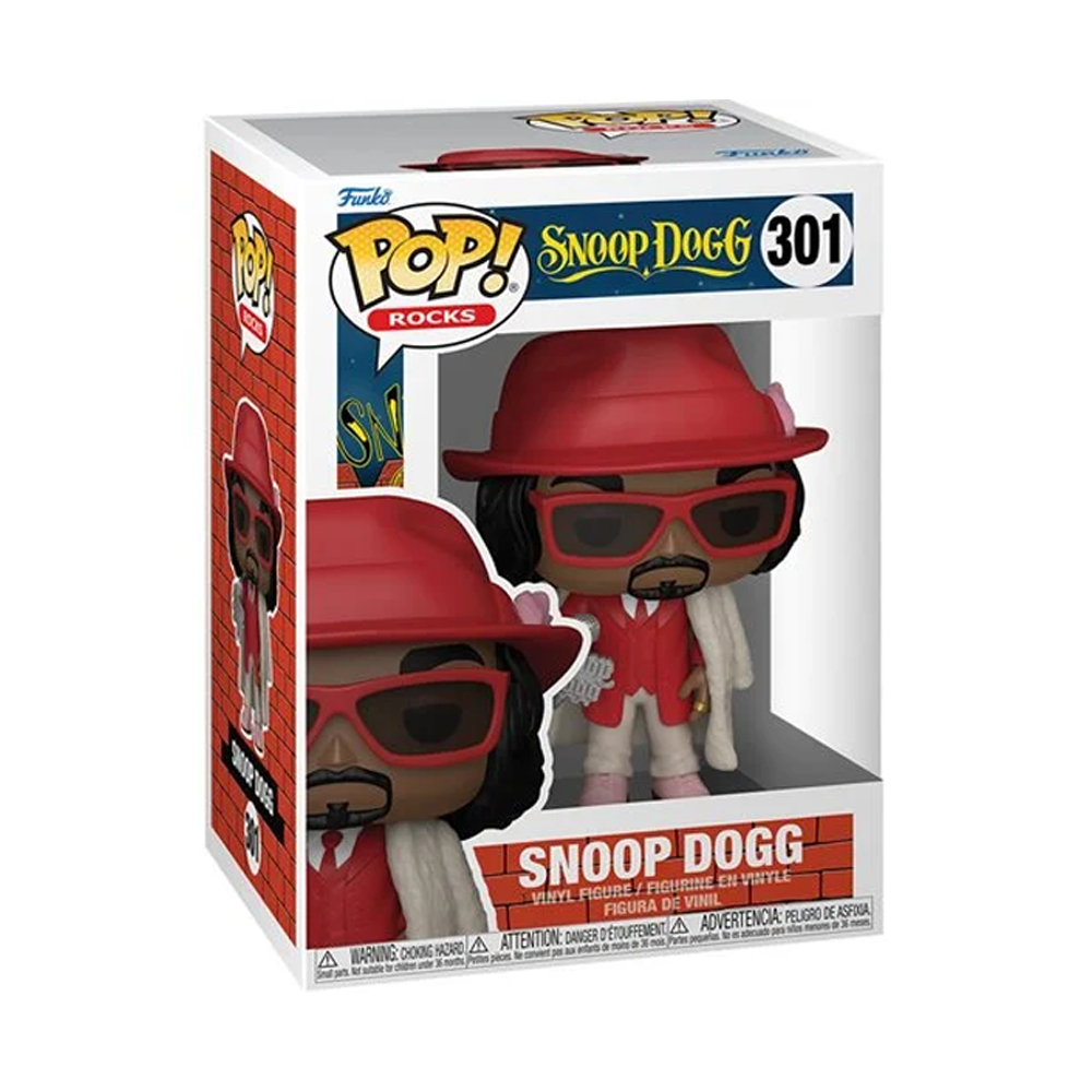 [PRE-ORDER] Funko POP! Rocks - Snoop Dogg with Fur Coat Vinyl Figure #301