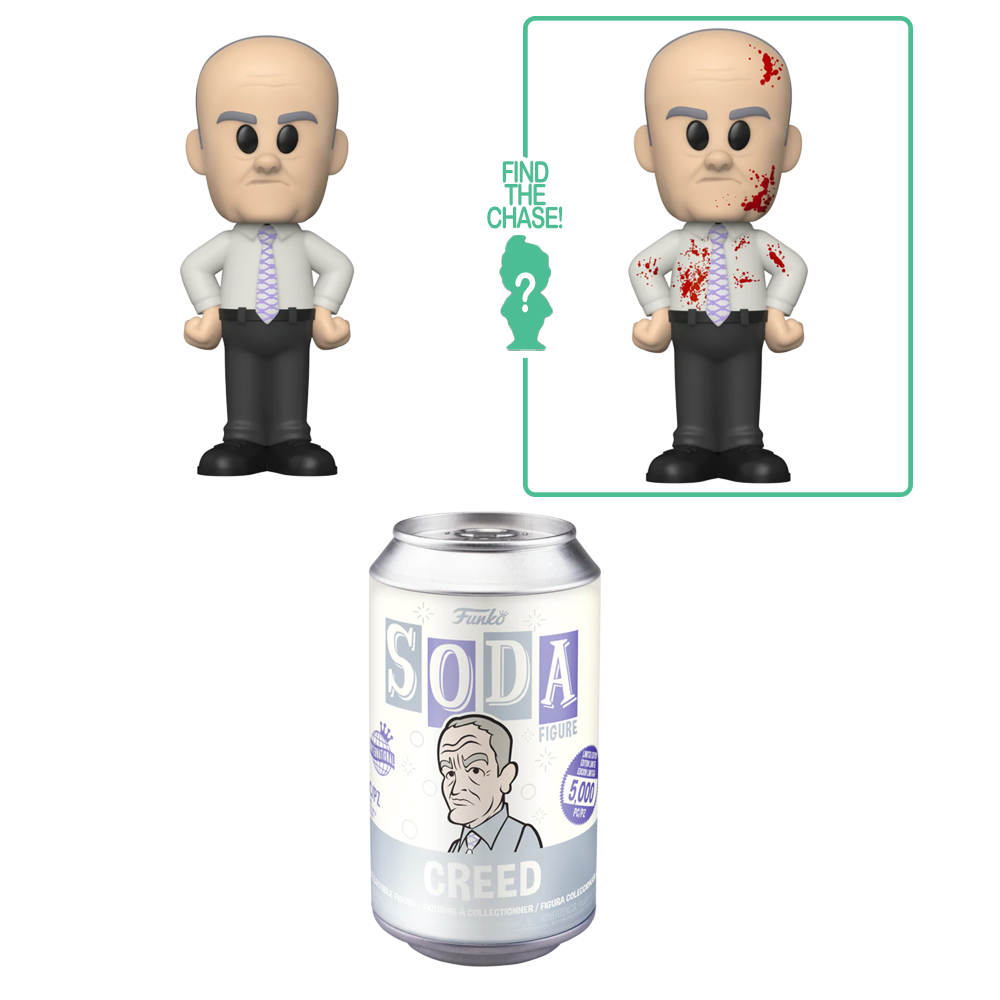 Funko Vinyl SODA: The Office - Creed Vinyl Figure Entertainment Earth Exclusive [READ DESCRIPTION]