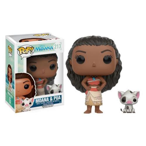 FU9926 Funko POP! Disney Moana - Moana & Pua  Vinyl Figure #213