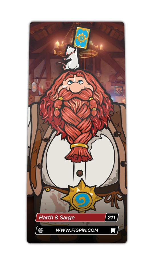 FiGPiN: Heartstone - Harth and Sarge #211