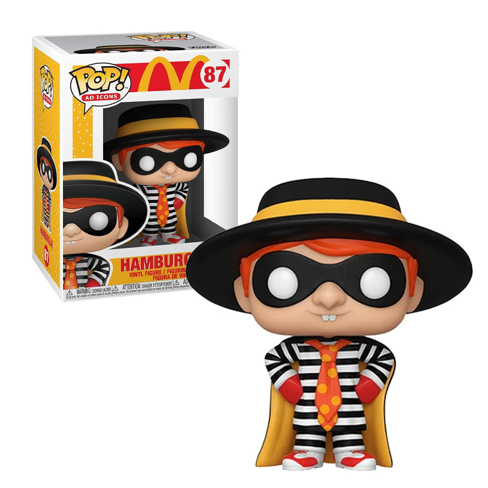 FU45724 Funko POP! Ad Icons: McDonald's - Hamburglar Vinyl Figure #87