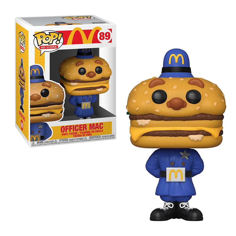 FU45726 Funko POP! Ad Icons: McDonald's - Officer Big Mac Vinyl Figure #89