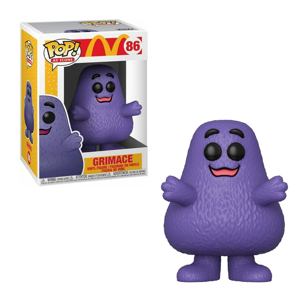 FU45723 Funko POP! Ad Icons: McDonald's - Grimace Vinyl Figure #86