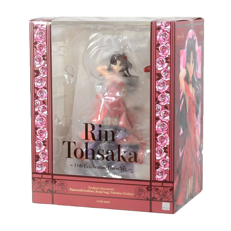 Good Smile Company: Fate/Stay Night 15th Celebration Project - Rin Tohsaka (Dress Ver.) 1/7 Scale Figure