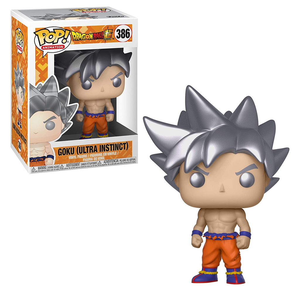 FU31633 Funko POP! Dragon Ball Super - Goku (Ultra Instinct Form) Vinyl Figure #386