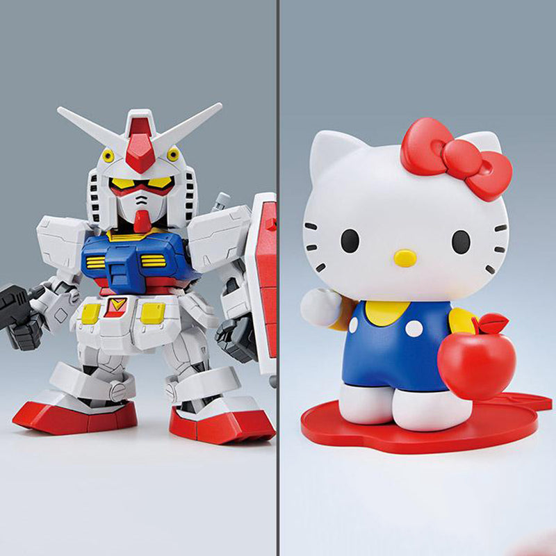 Bandai Hobby: Gundam X Hello Kitty - Hello Kitty / RX-78-2 Gundam [SD EX-STANDARD]