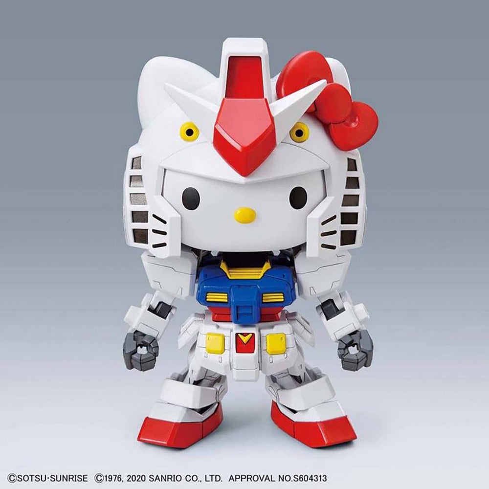 Bandai Hobby: Gundam X Hello Kitty - Hello Kitty / RX-78-2 Gundam [SD EX-STANDARD]