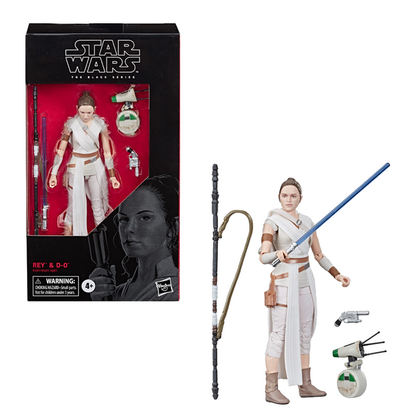 Star Wars: The Black Series - Rey and D-0 6-Inch Action Figure #91