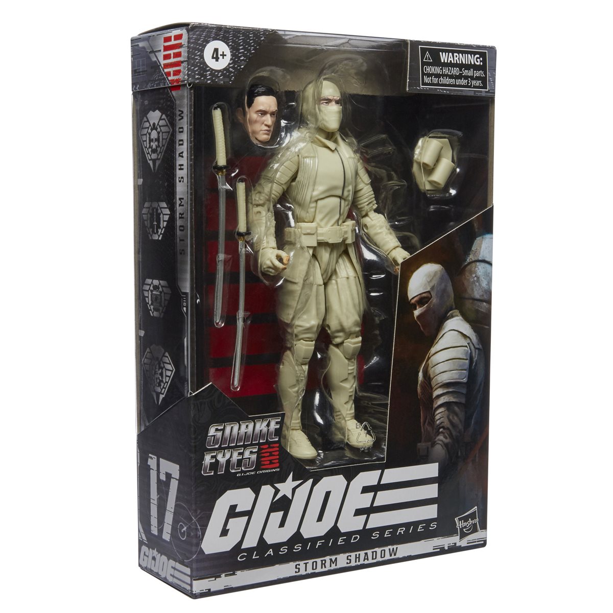 G.I. Joe Classified Series: Snake Eyes - Storm Shadow 6-Inch Action Figure