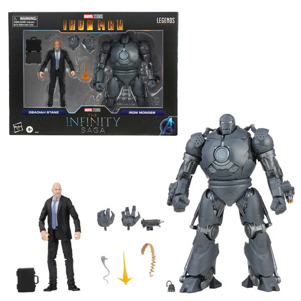 The Infinity Saga: Marvel Legends: Iron Man - Obadiah Stane and Iron Monger 6-Inch Action Figure