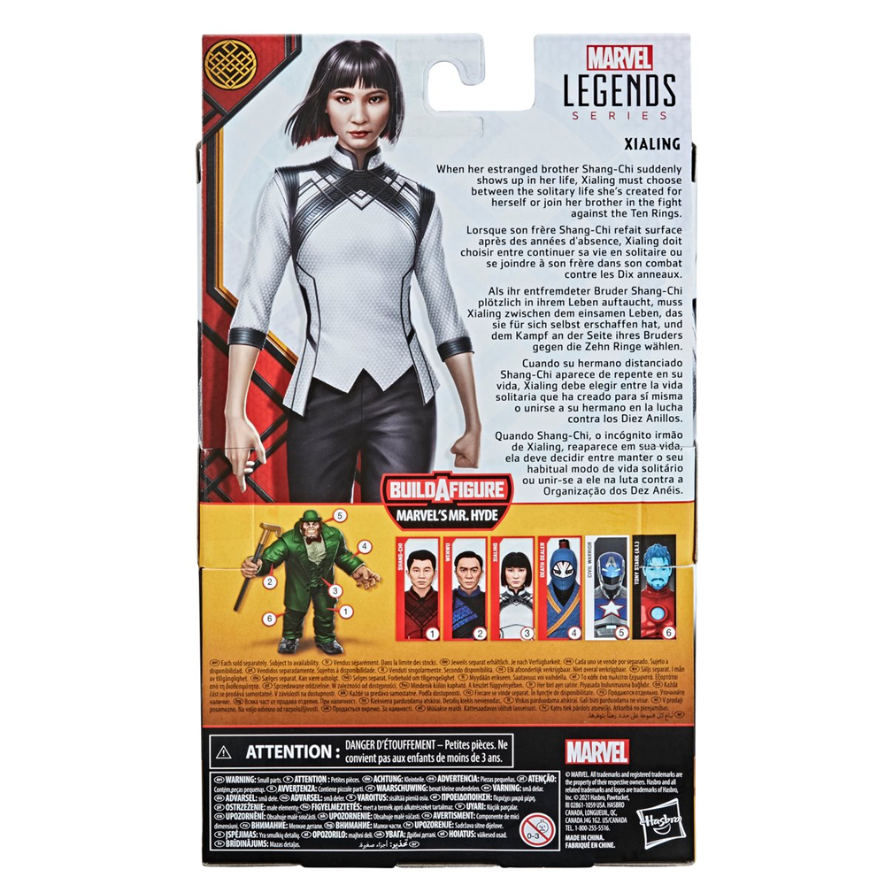 Shang-Chi: Marvel Legends - Xia Ling 6-Inch Action Figure (Marvel's Mr. Hyde Build-A-Figure)