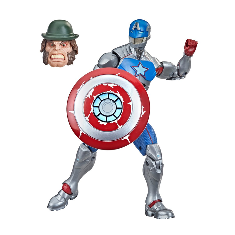 Contest of Champions: Marvel Legends - Civil Warrior with Shield 6-Inch Action Figure (Marvel's Mr. Hyde Build-A-Figure)