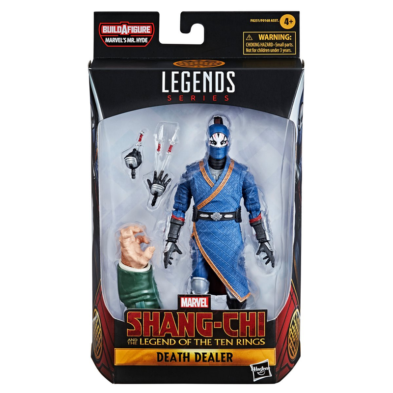 Shang-Chi: Marvel Legends - Death Dealer 6-Inch Action Figure (Marvel's Mr. Hyde Build-A-Figure)