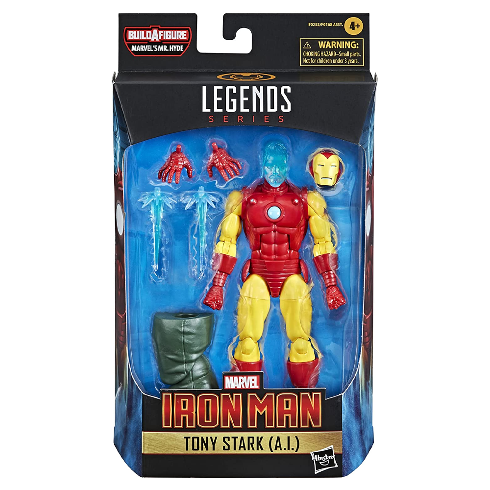 Iron Man: Marvel Legends - Tony Stark A.I. 6-Inch Action Figure (Marvel's Mr. Hyde Build-A-Figure)