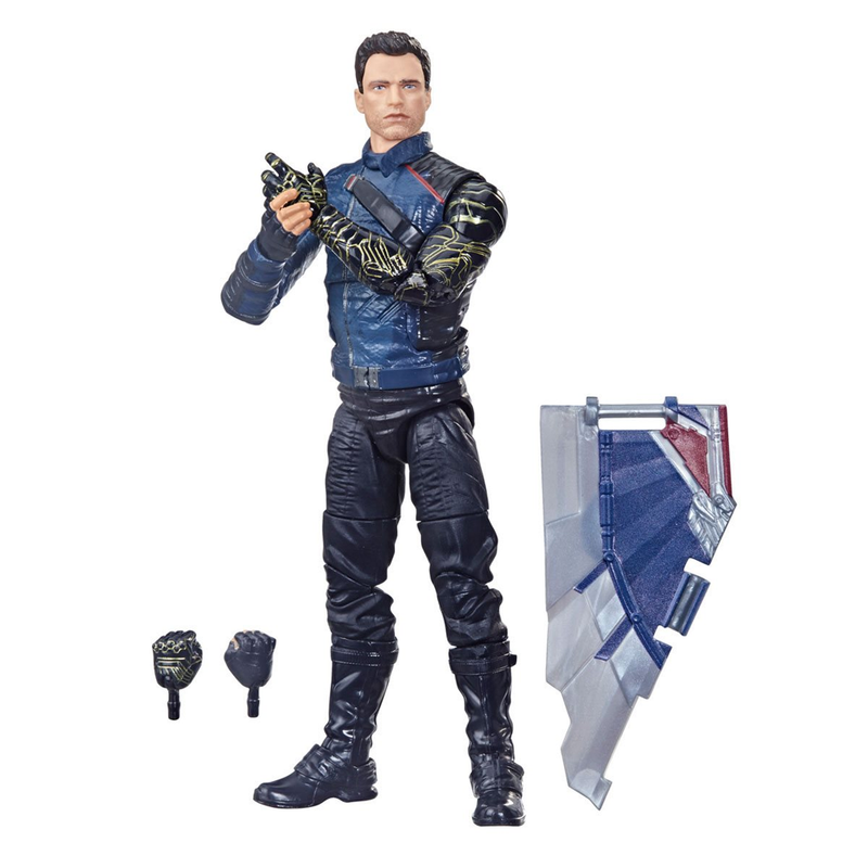 The Falcon and the Winter Soldier: Marvel Legends - Winter Soldier 6-Inch Action Figure (Captain America Flight Gear Build-A-Figure)
