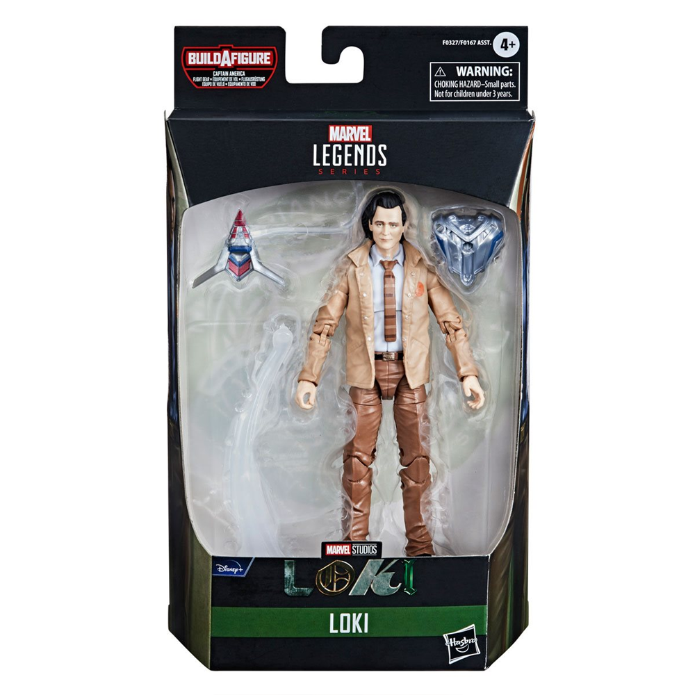 Loki: Marvel Legends: Loki 6-Inch Action Figure (Captain America Flight Gear Build-A-Figure)