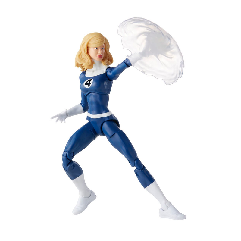 Retro Marvel Legends: Fantastic Four - Invisible Woman 6-Inch Action Figure