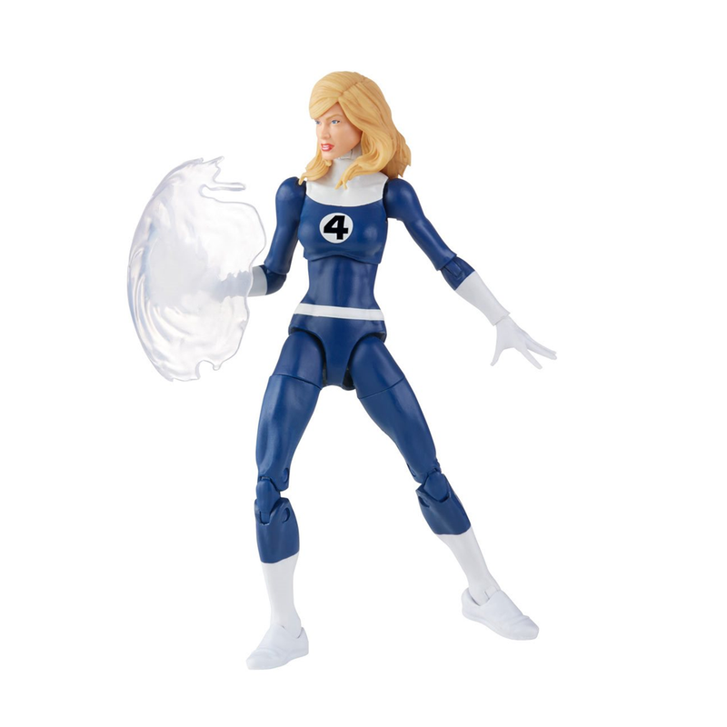 Retro Marvel Legends: Fantastic Four - Invisible Woman 6-Inch Action Figure