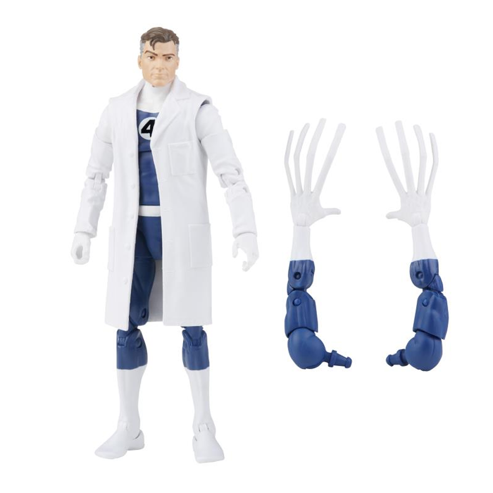 Retro Marvel Legends: Fantastic Four - Mr. Fantastic 6-Inch Action Figure