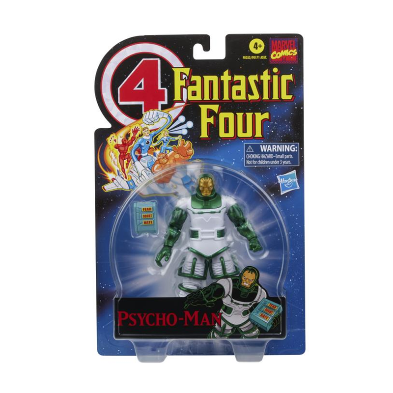 Retro Marvel Legends: Fantastic Four - Psycho-Man 6-Inch Action Figure