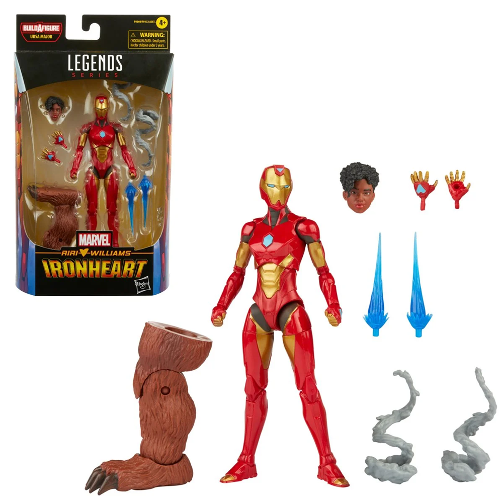 Marvel Legends: Ironheart 6-Inch Action Figure (Ursa Major Build-A-Figure)