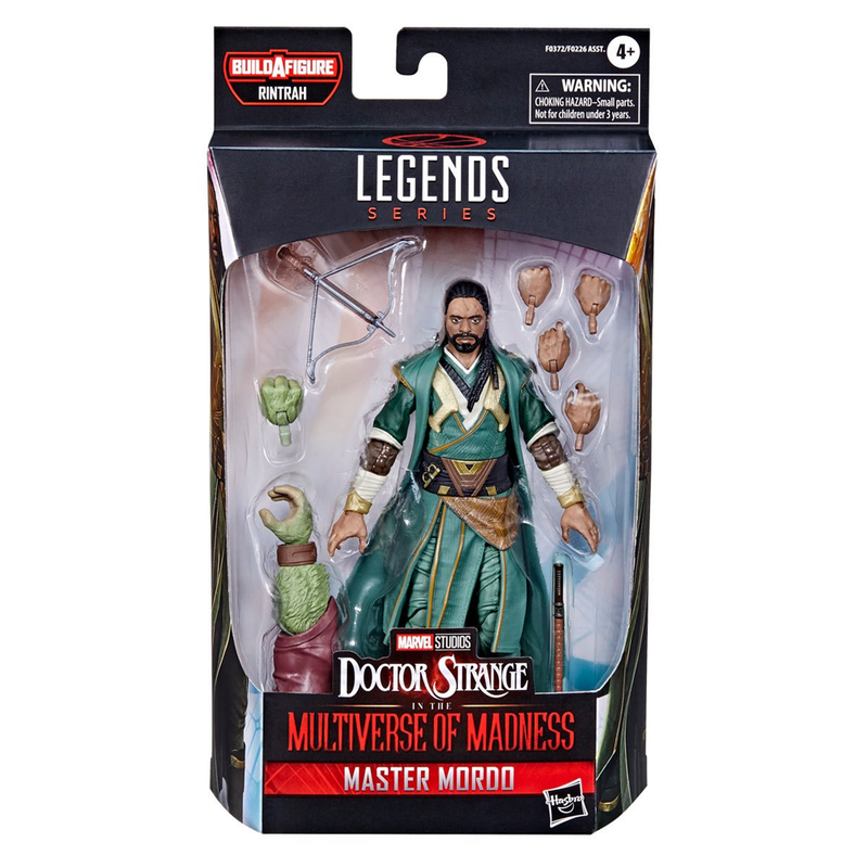 Marvel Legends: Doctor Strange in the Multiverse of Madness - Master Mordo 6-Inch Action Figure (Rintrah Build-A-Figure)