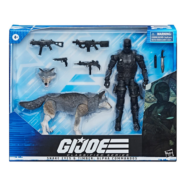 G.I. Joe Classified Series - Snake Eyes and Timber Alpha Commandos 6-Inch Action Figure