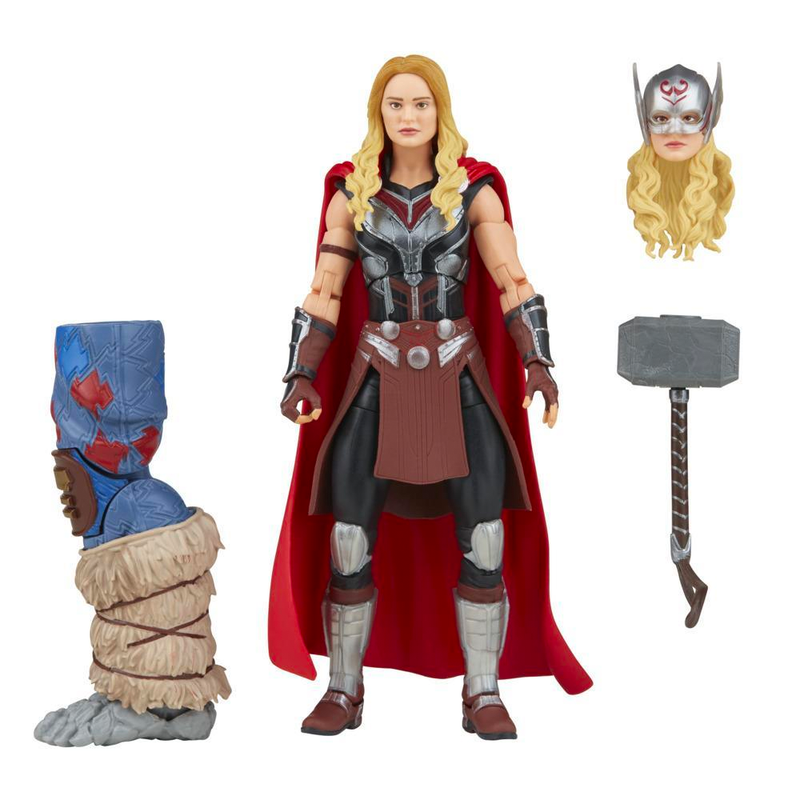 Marvel Legends: Thor: Love and Thunder - Mighty Thor 6-Inch Action Figure (Korg Build-A-Figure)