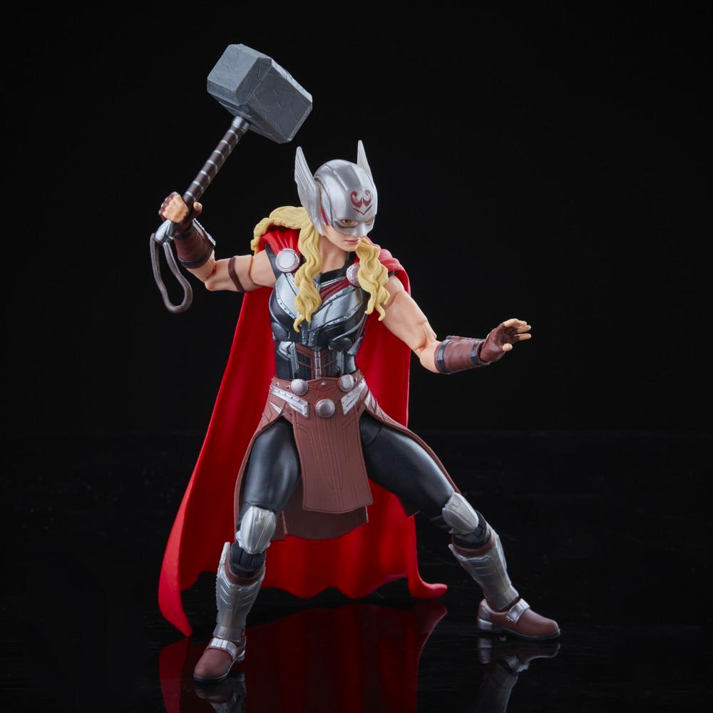 Marvel Legends: Thor: Love and Thunder - Mighty Thor 6-Inch Action Figure (Korg Build-A-Figure)