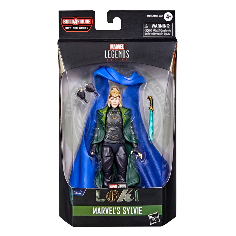 Marvel Legends: What If? - Loki Sylvie 6-Inch Action Figure (Watcher Major Build-A-Figure)