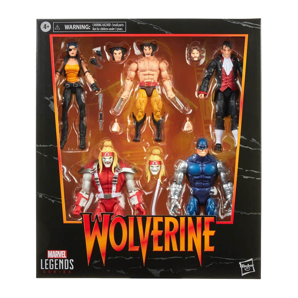 Marvel Legends: X-Men - Wolverine 6-Inch Action Figure (5-Pack)